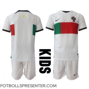 Portugal Bortatröja Barn VM 2022 Kortärmad (+ korta byxor)